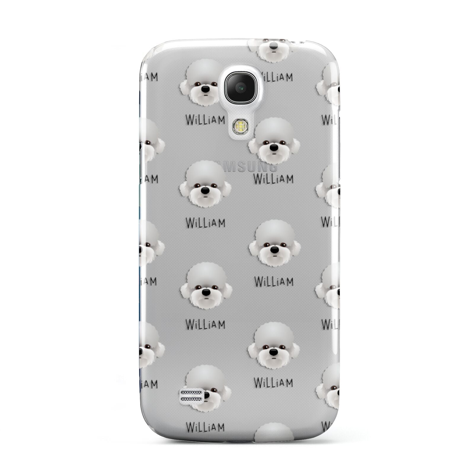 Dandie Dinmont Terrier Icon with Name Samsung Galaxy S4 Mini Case