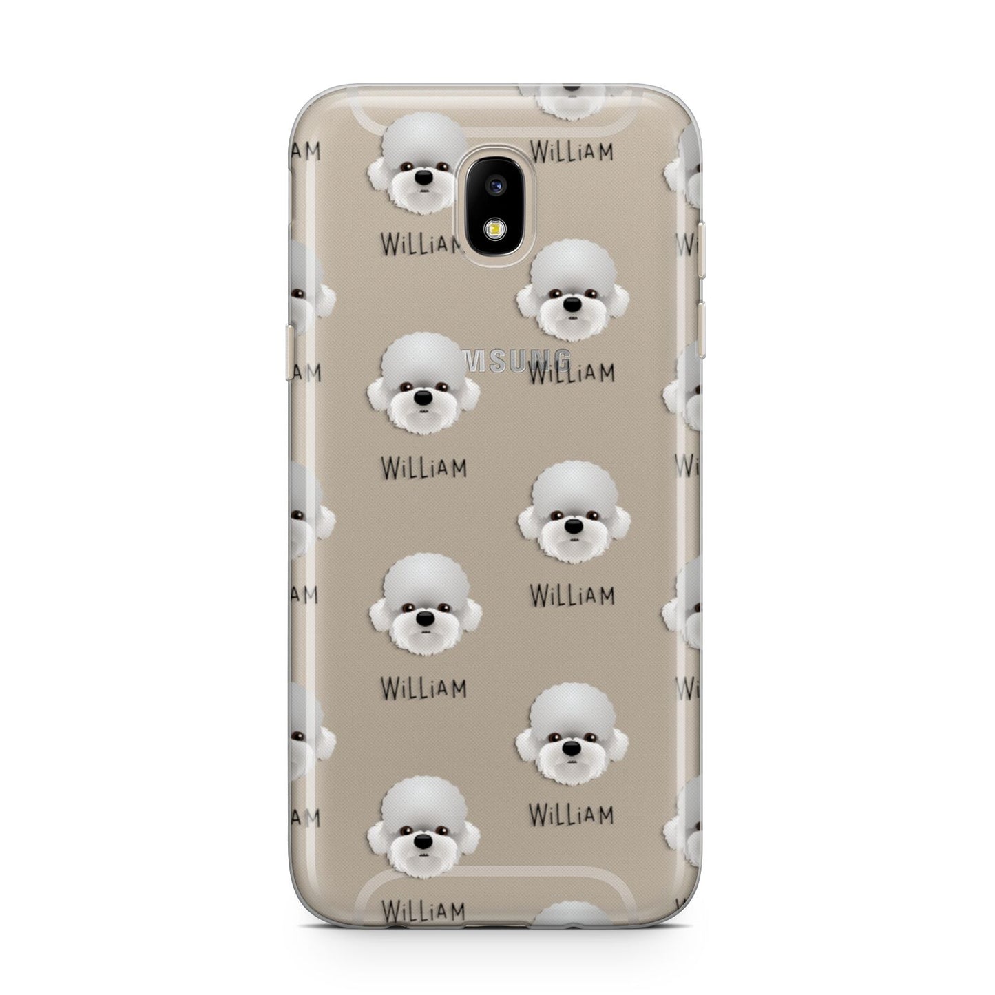 Dandie Dinmont Terrier Icon with Name Samsung J5 2017 Case