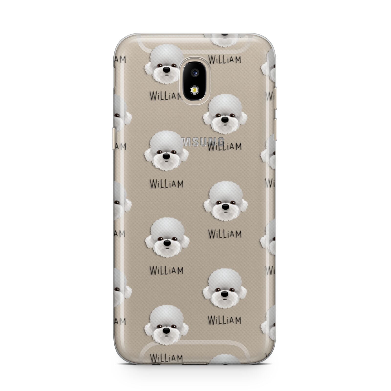 Dandie Dinmont Terrier Icon with Name Samsung J5 2017 Case