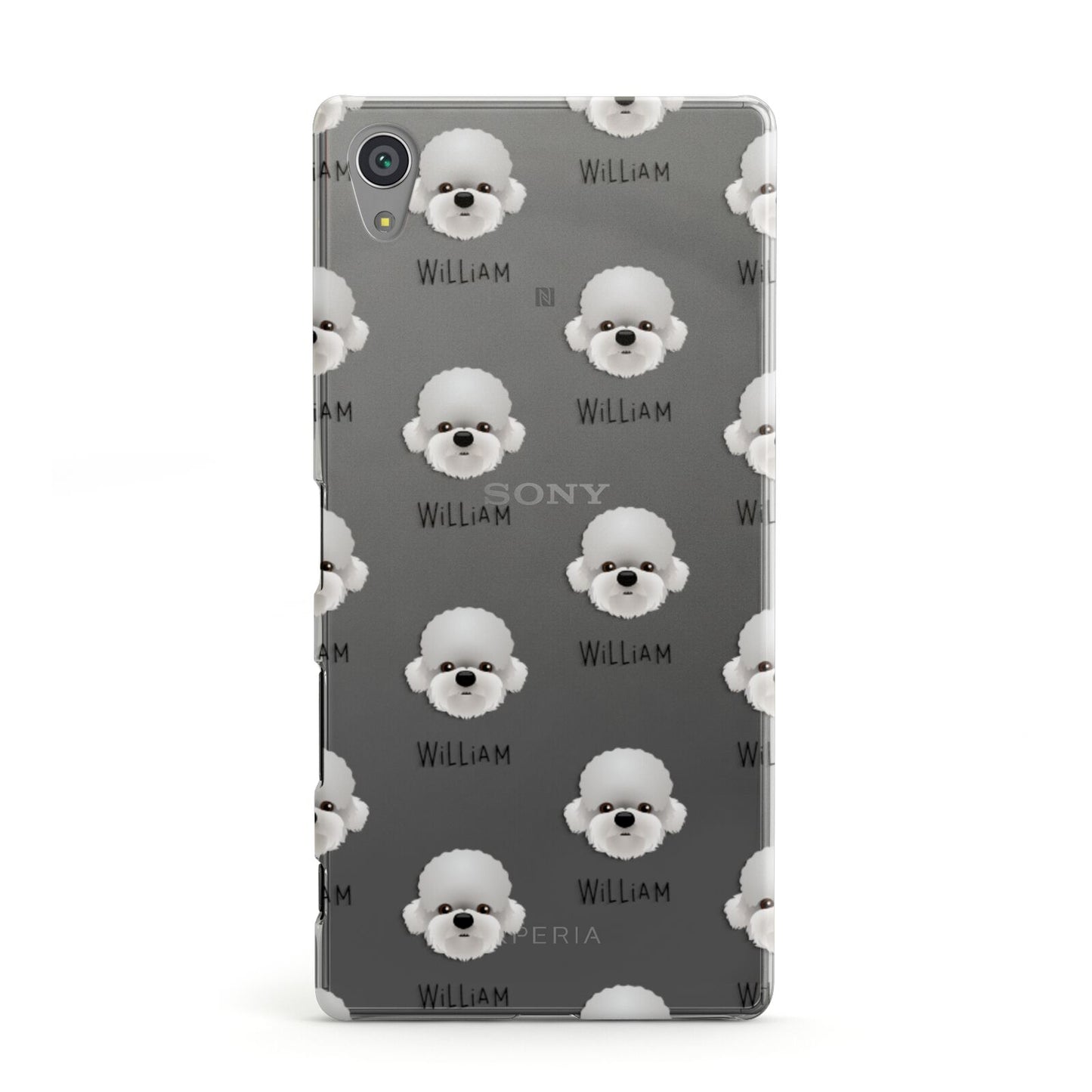 Dandie Dinmont Terrier Icon with Name Sony Xperia Case