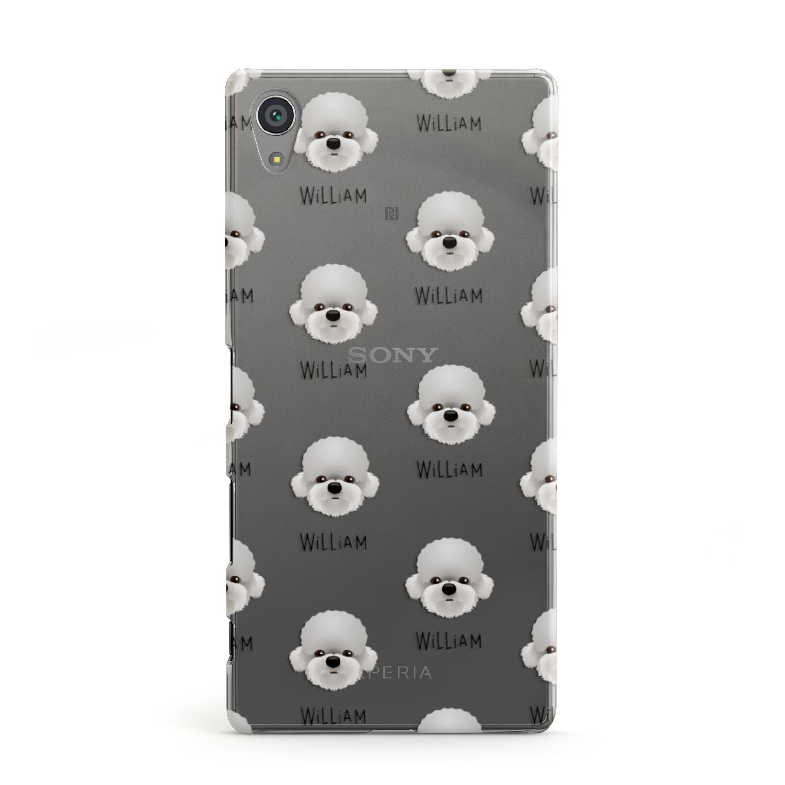 Dandie Dinmont Terrier Icon with Name Sony Xperia Case
