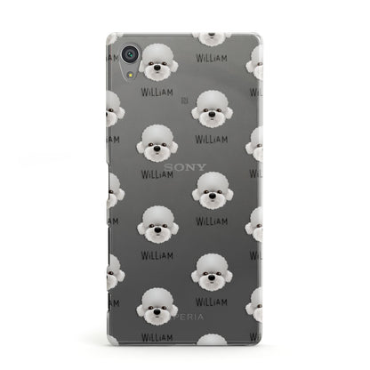 Dandie Dinmont Terrier Icon with Name Sony Xperia Case