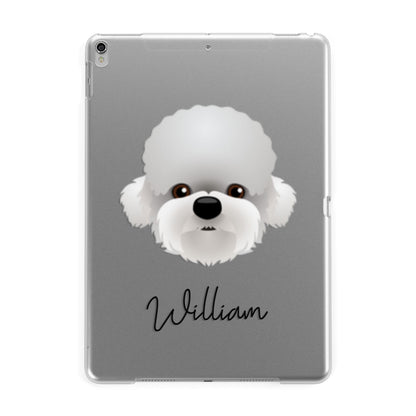Dandie Dinmont Terrier Personalised Apple iPad Silver Case