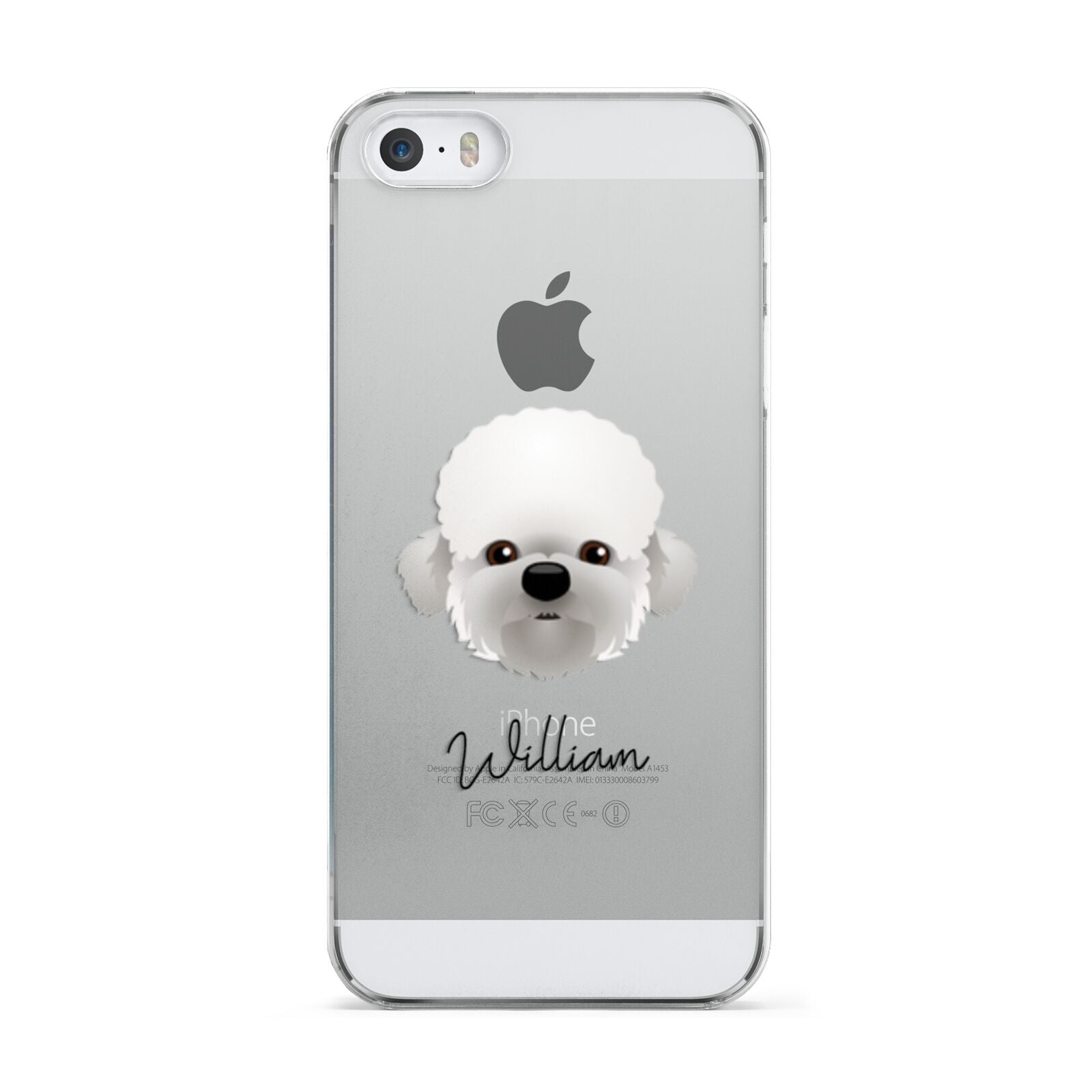 Dandie Dinmont Terrier Personalised Apple iPhone 5 Case