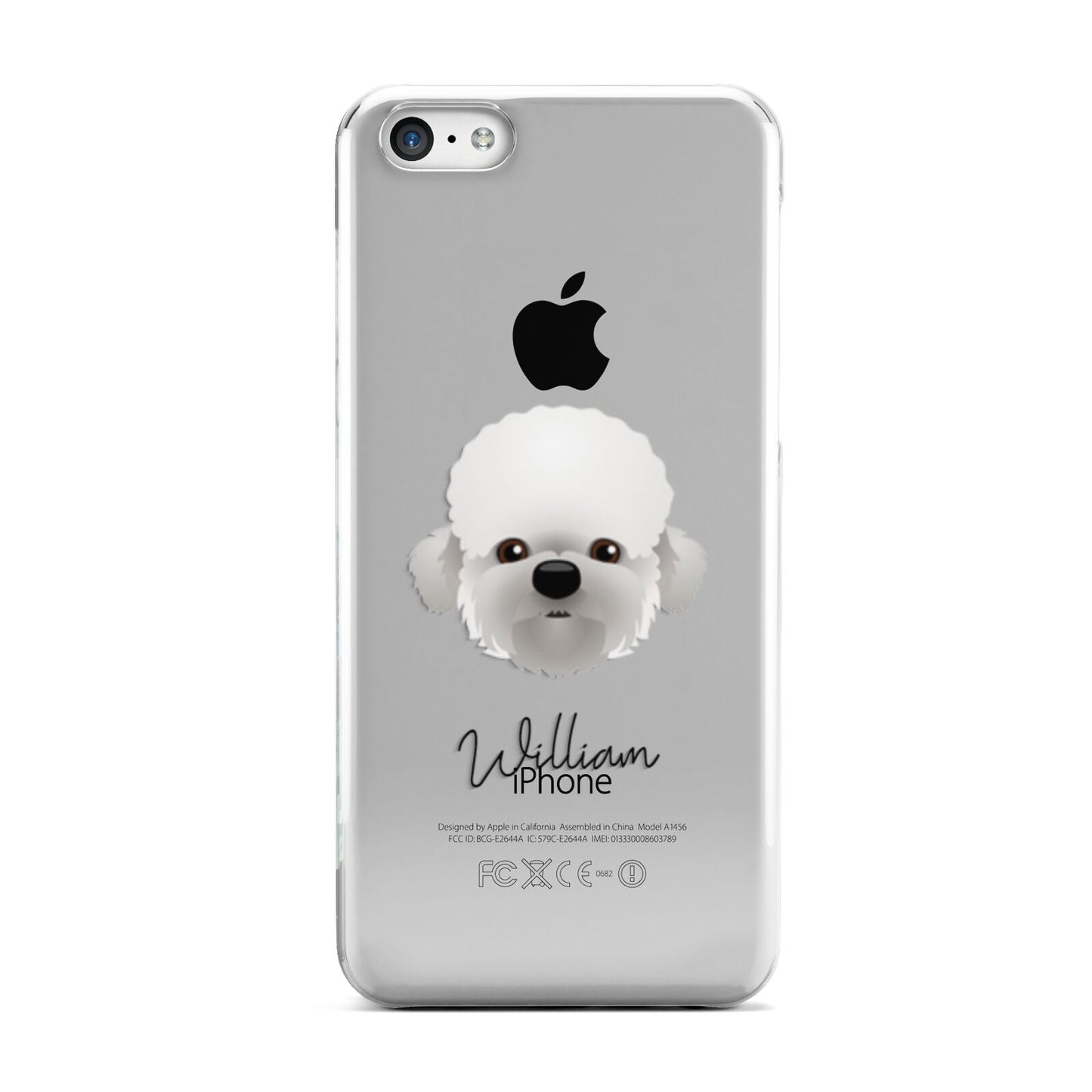 Dandie Dinmont Terrier Personalised Apple iPhone 5c Case