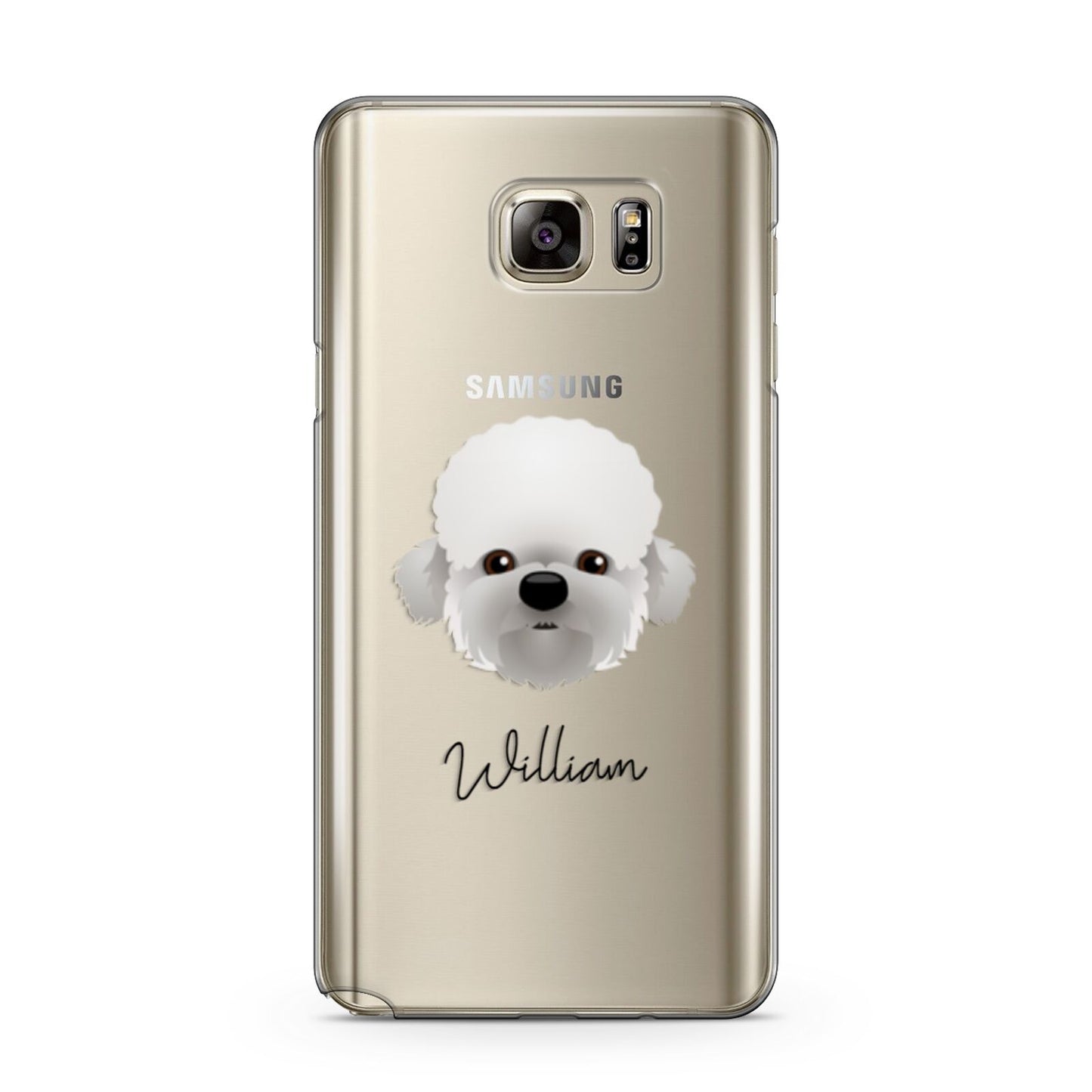 Dandie Dinmont Terrier Personalised Samsung Galaxy Note 5 Case
