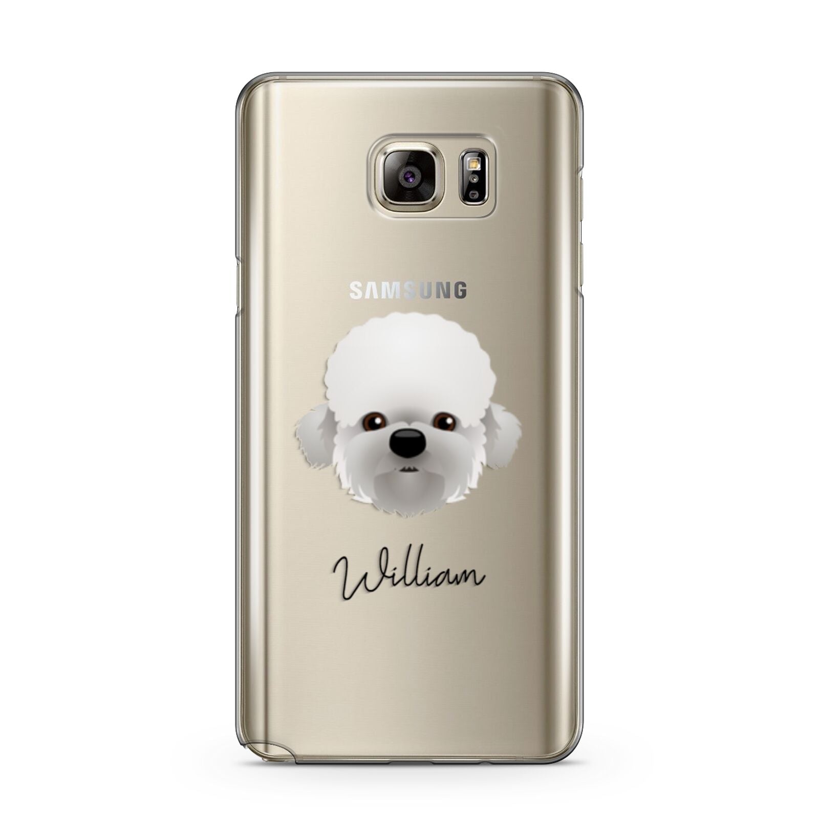 Dandie Dinmont Terrier Personalised Samsung Galaxy Note 5 Case