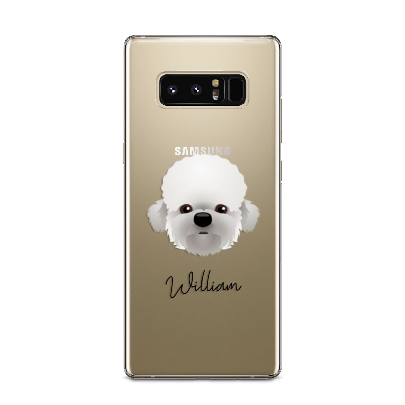 Dandie Dinmont Terrier Personalised Samsung Galaxy Note 8 Case