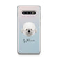 Dandie Dinmont Terrier Personalised Samsung Galaxy S10 Plus Case