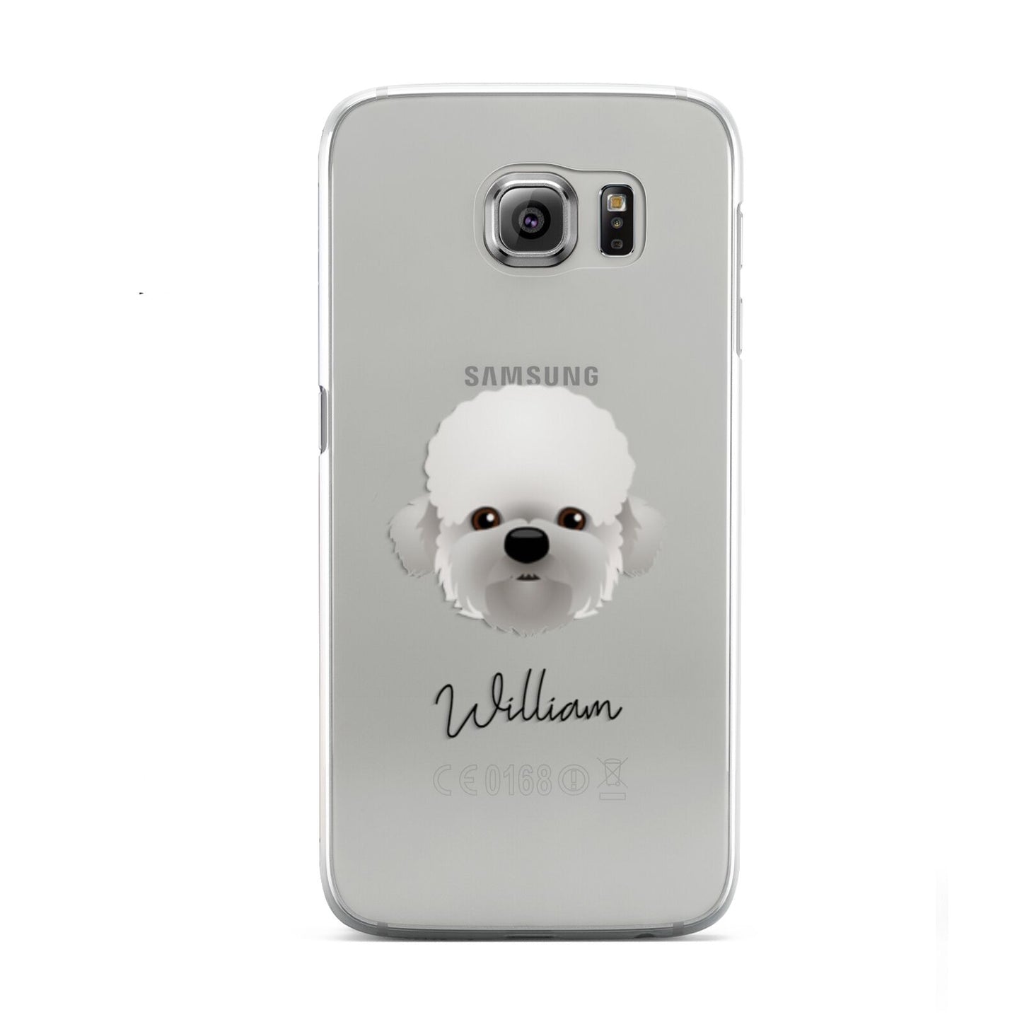 Dandie Dinmont Terrier Personalised Samsung Galaxy S6 Case