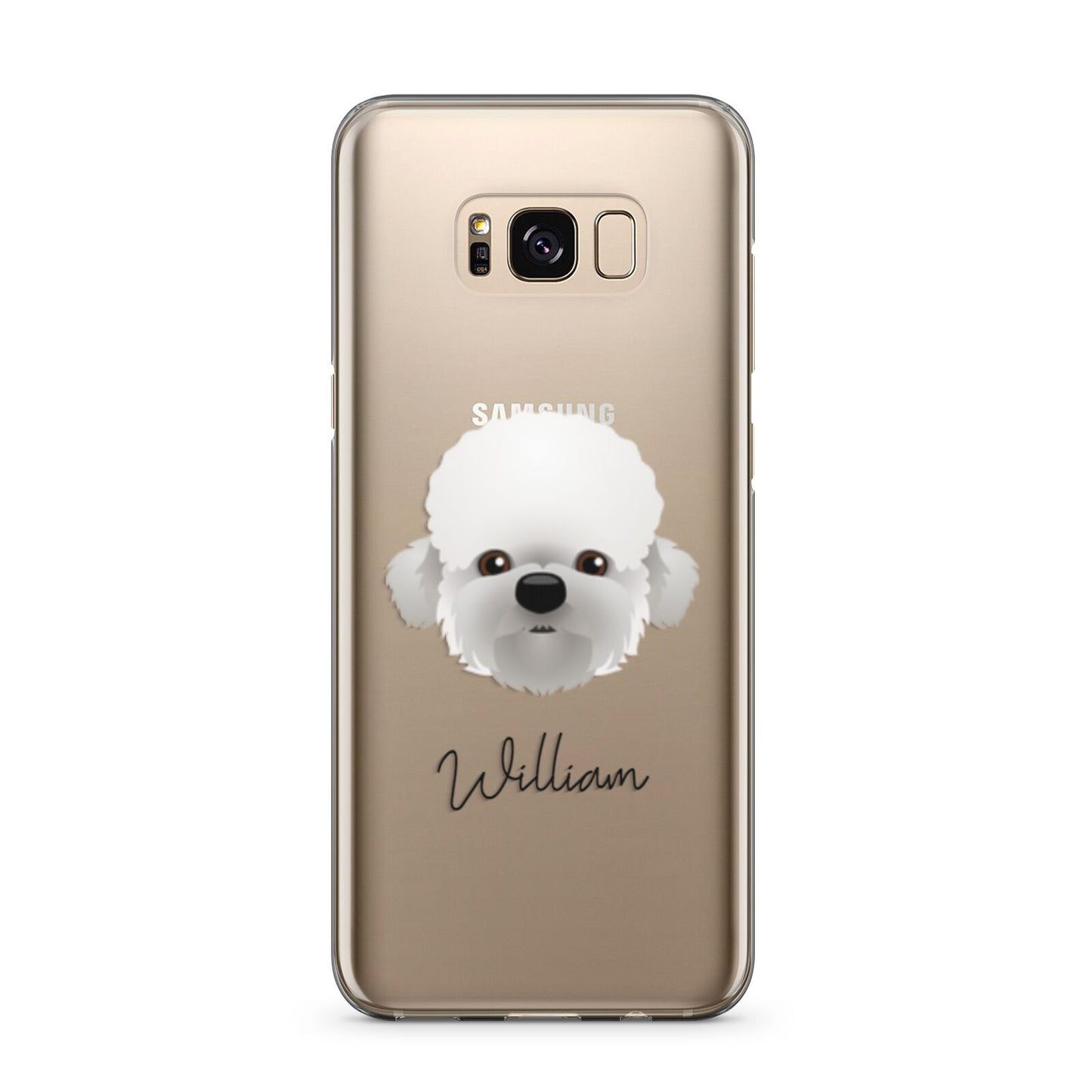Dandie Dinmont Terrier Personalised Samsung Galaxy S8 Plus Case
