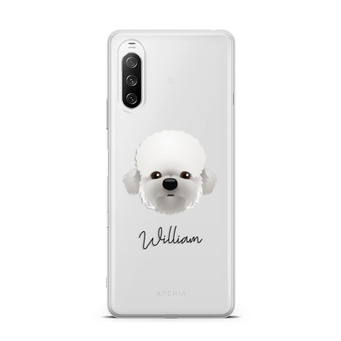 Dandie Dinmont Terrier Personalised Sony Xperia 10 III Case