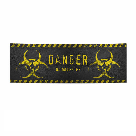 Danger Do Not Enter Biohazard 6x2 Paper Banner