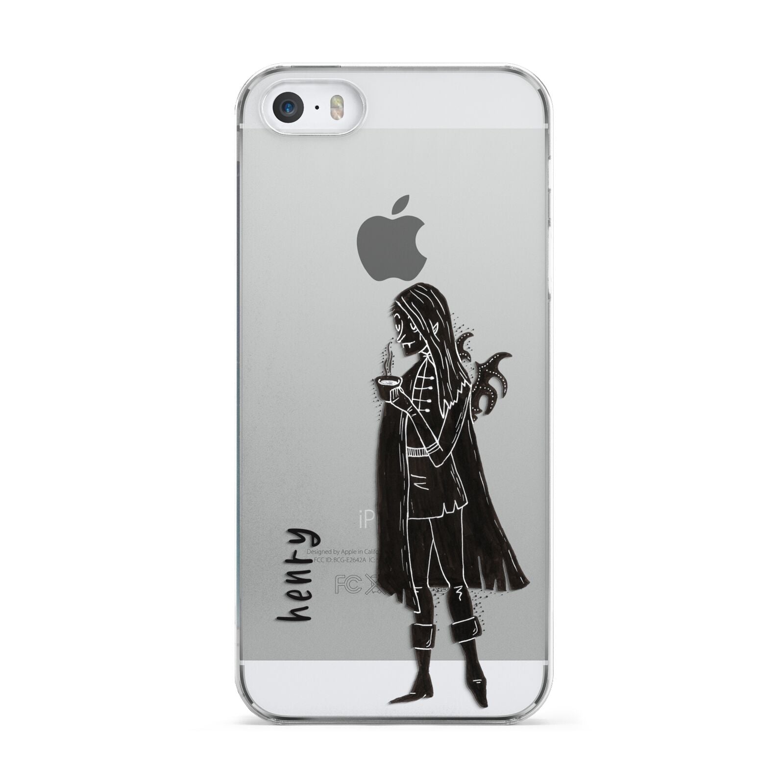 Dark Caped Vamp Apple iPhone 5 Case