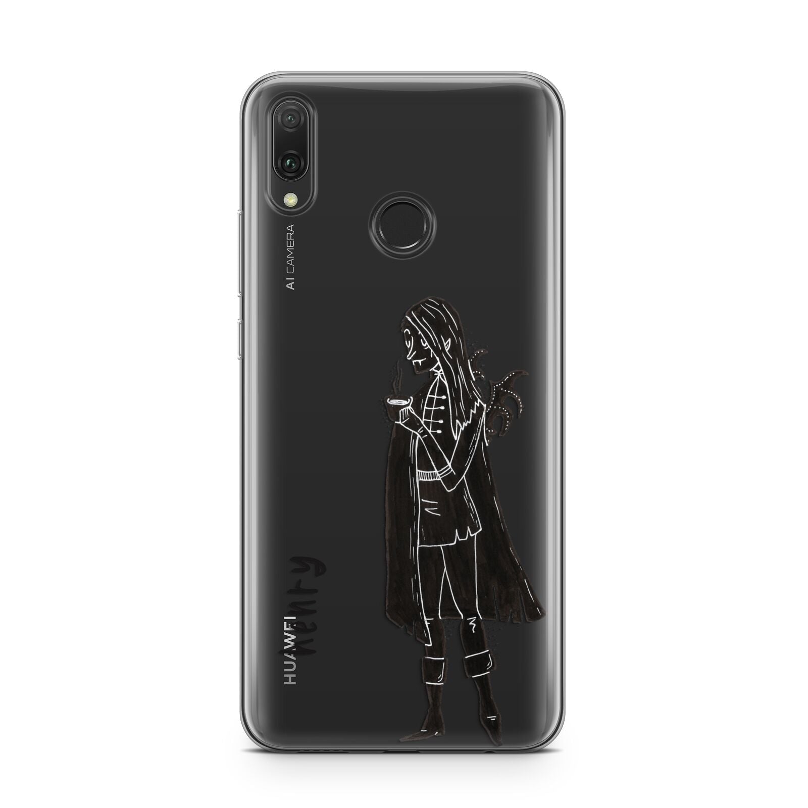 Dark Caped Vamp Huawei Y9 2019