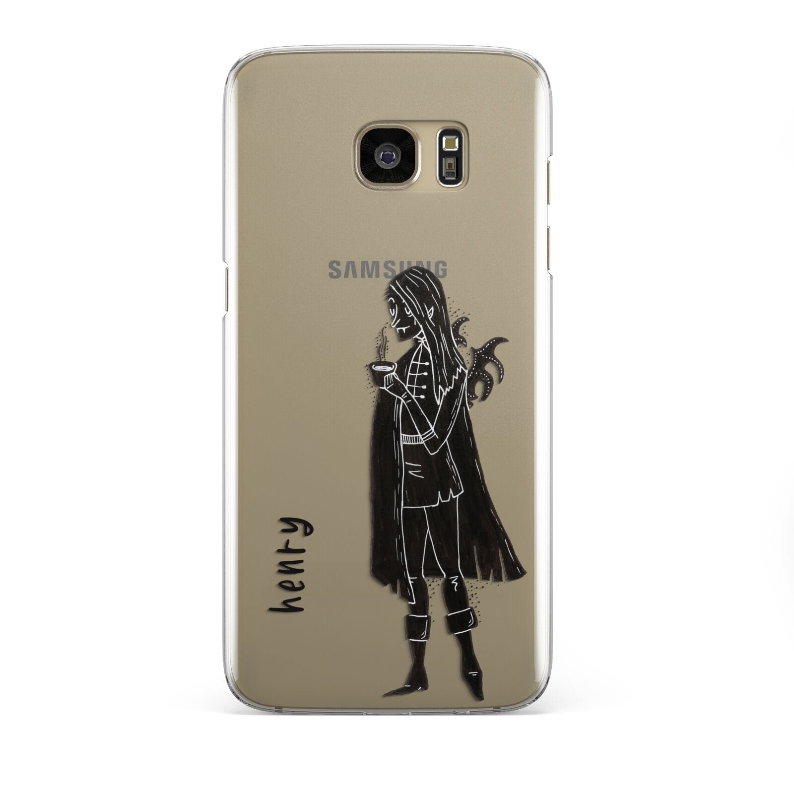 Dark Caped Vamp Samsung Galaxy Case