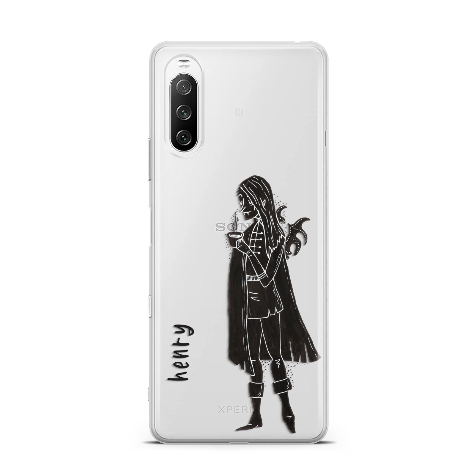 Dark Caped Vamp Sony Xperia 10 III Case