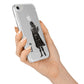 Dark Caped Vamp iPhone 7 Bumper Case on Silver iPhone Alternative Image
