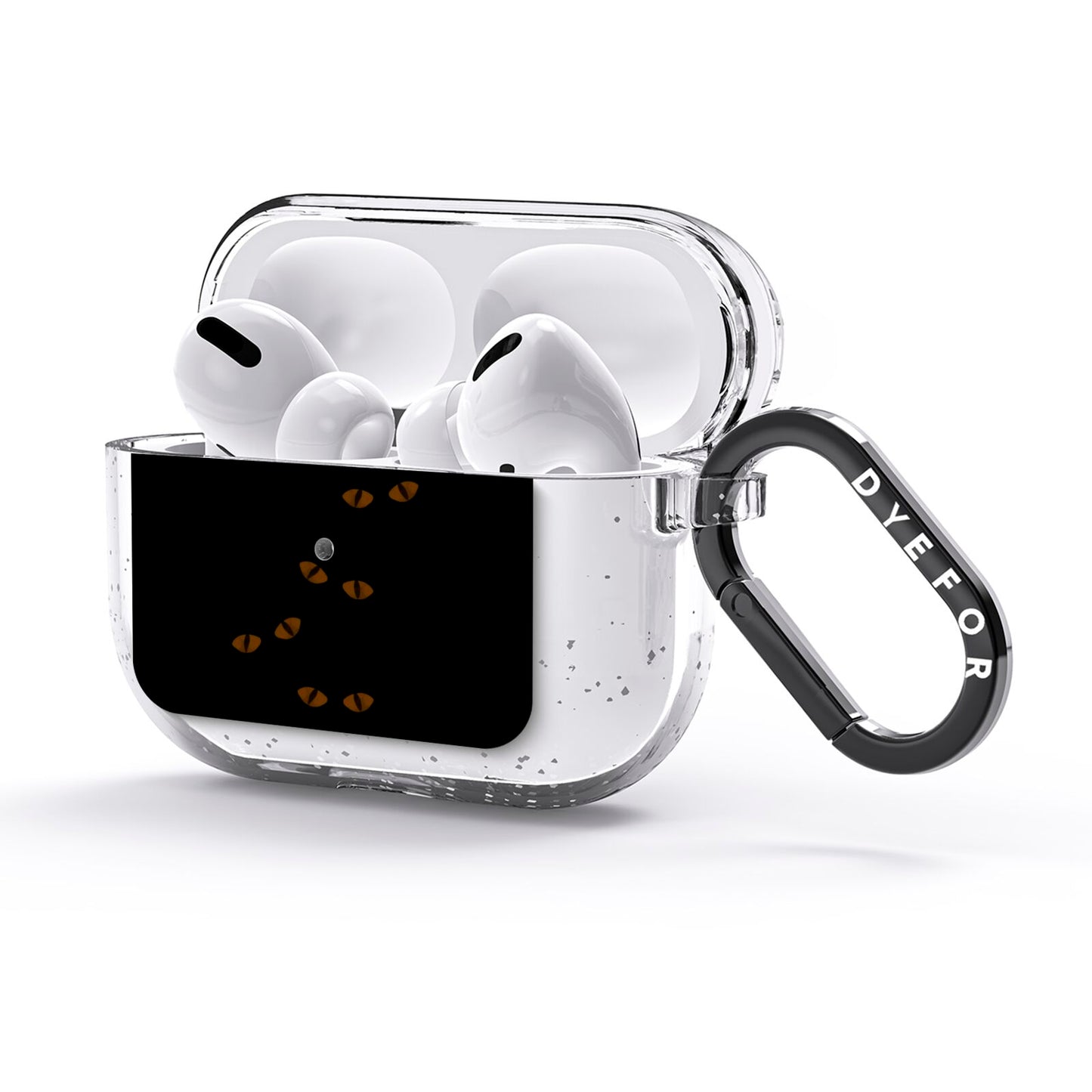 Darkness Eyes AirPods Glitter Case 3rd Gen Side Image