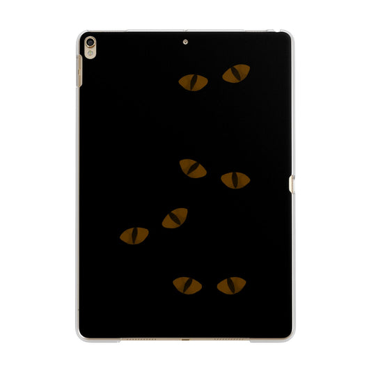 Darkness Eyes Apple iPad Gold Case