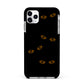 Darkness Eyes Apple iPhone 11 Pro Max in Silver with Black Impact Case