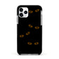 Darkness Eyes Apple iPhone 11 Pro in Silver with Black Impact Case