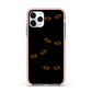 Darkness Eyes Apple iPhone 11 Pro in Silver with Pink Impact Case