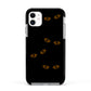 Darkness Eyes Apple iPhone 11 in White with Black Impact Case