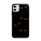 Darkness Eyes Apple iPhone 11 in White with Bumper Case