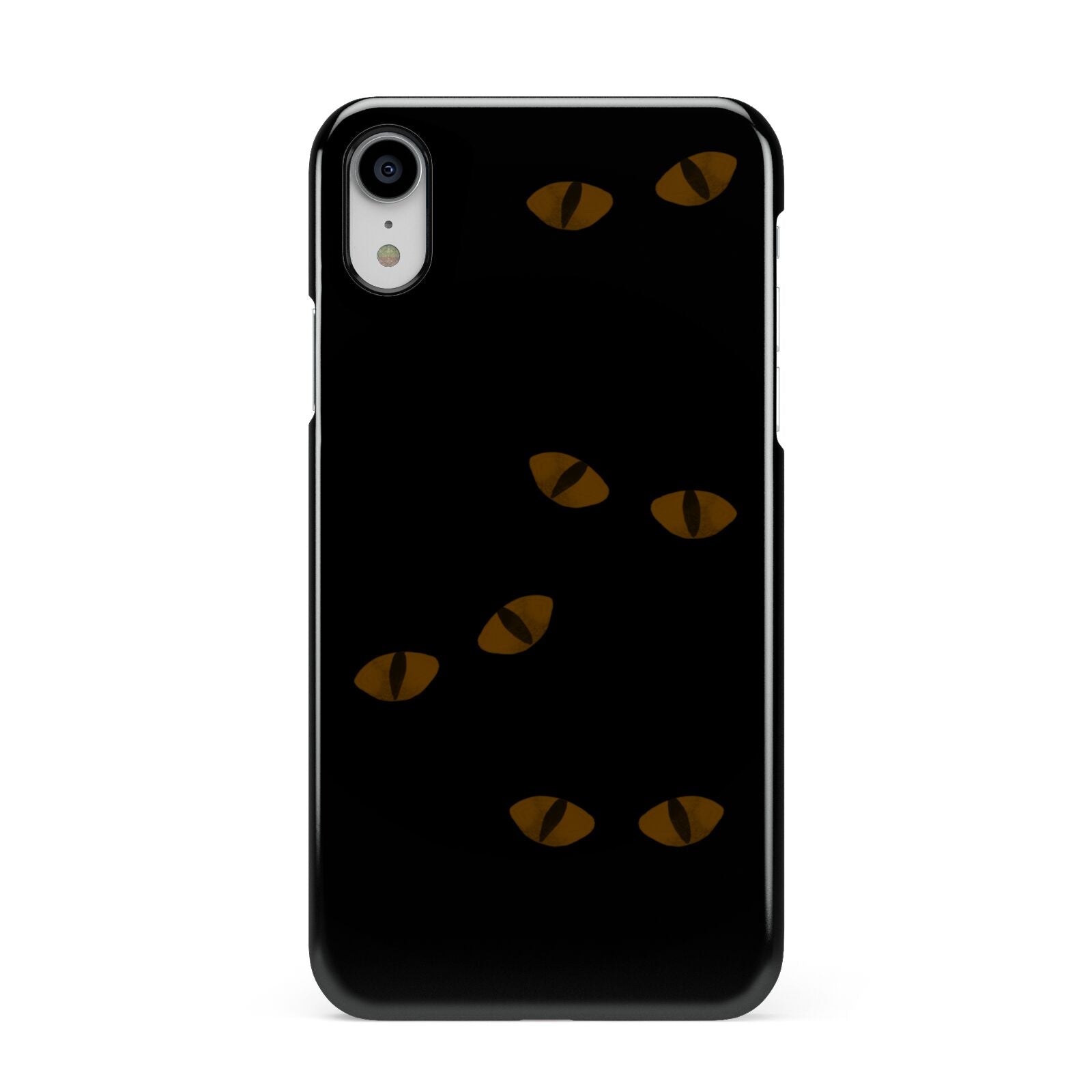 Darkness Eyes Apple iPhone XR White 3D Snap Case