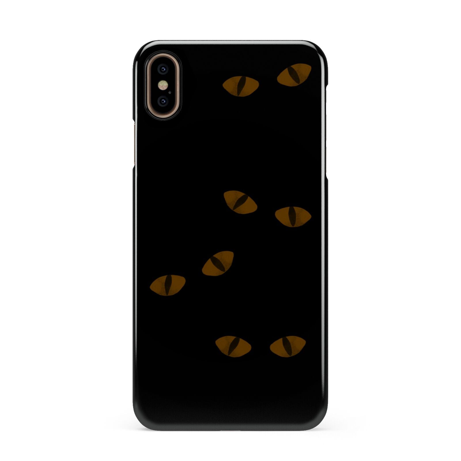Darkness Eyes Apple iPhone Xs Max 3D Snap Case