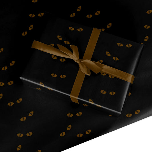 Darkness Eyes Custom Wrapping Paper