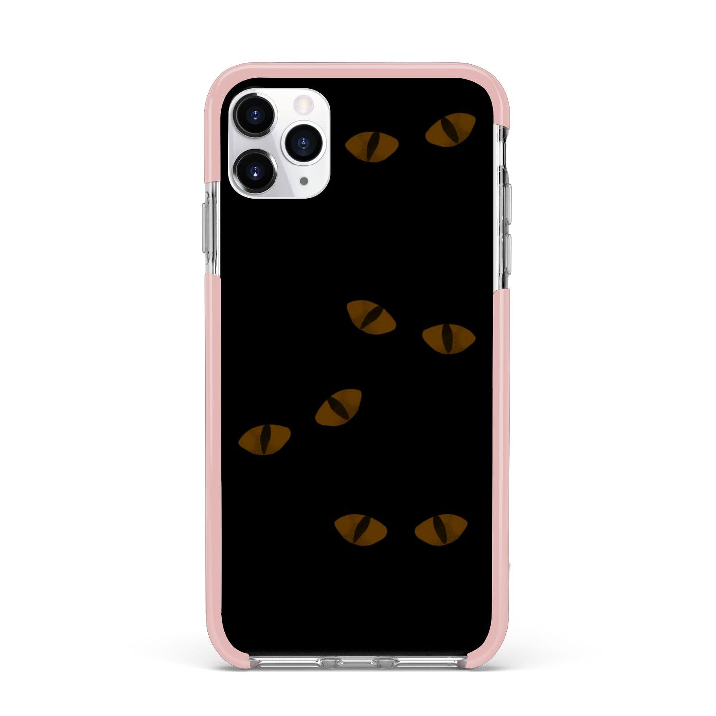 Darkness Eyes iPhone 11 Pro Max Impact Pink Edge Case