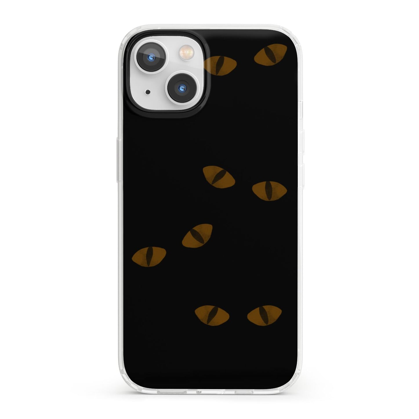Darkness Eyes iPhone 13 Clear Bumper Case