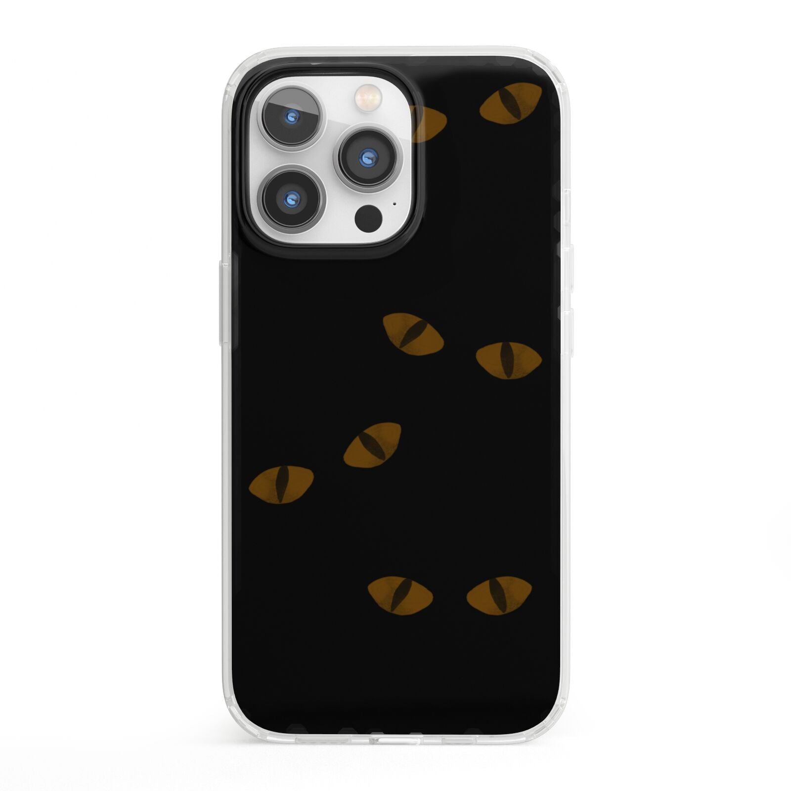 Darkness Eyes iPhone 13 Pro Clear Bumper Case