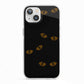 Darkness Eyes iPhone 13 TPU Impact Case with White Edges