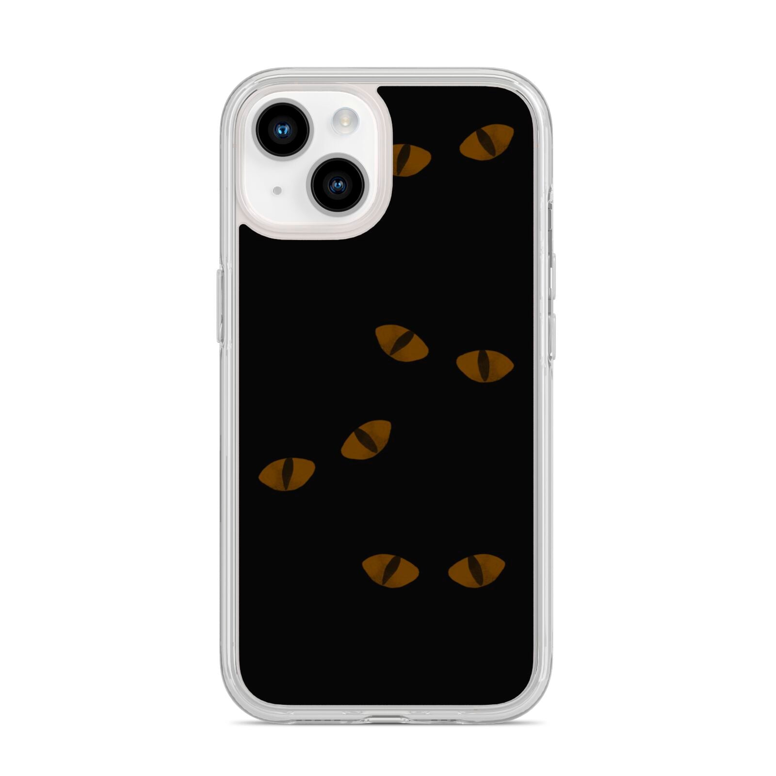 Darkness Eyes iPhone 14 Clear Tough Case Starlight