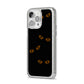 Darkness Eyes iPhone 14 Pro Max Glitter Tough Case Silver Angled Image