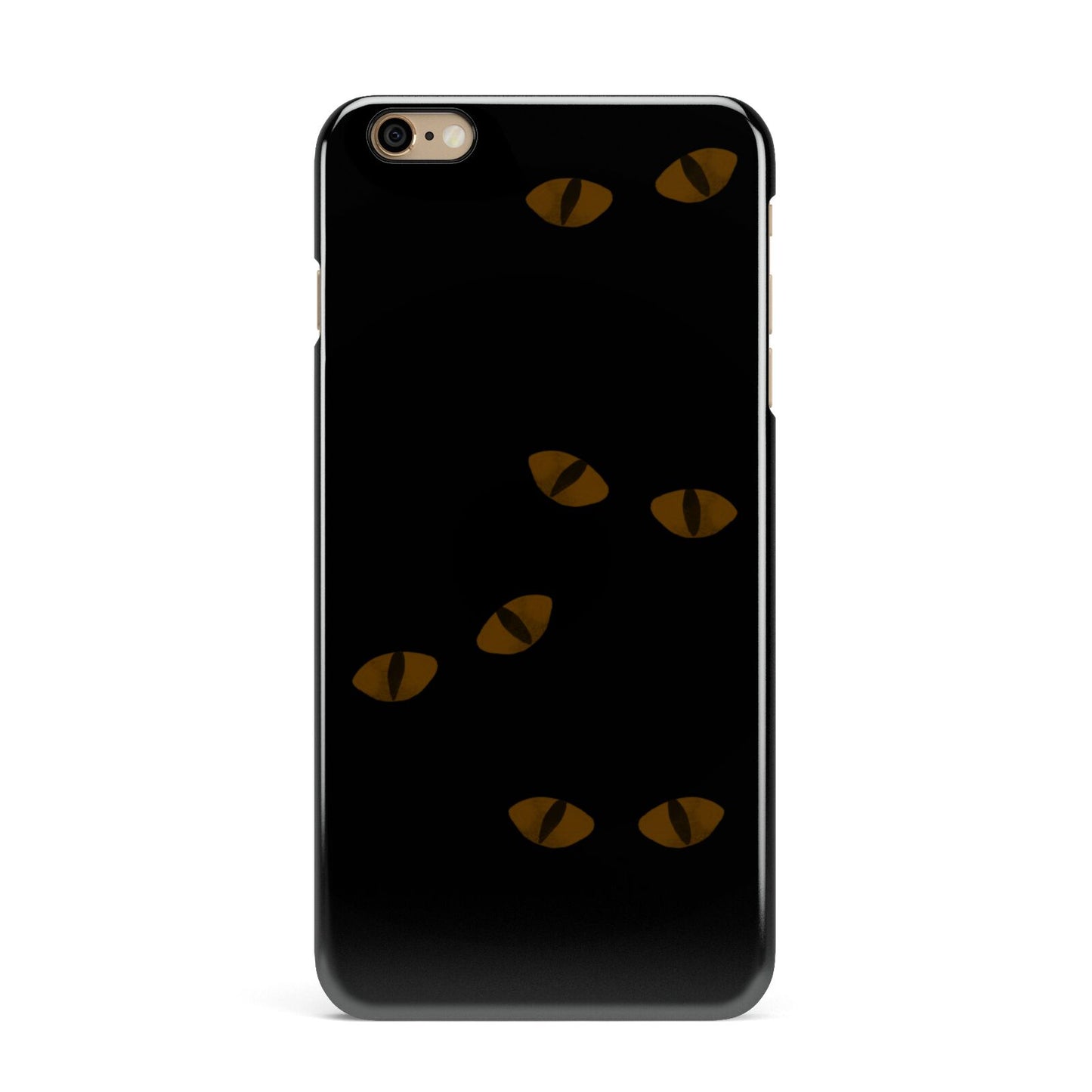Darkness Eyes iPhone 6 Plus 3D Snap Case on Gold Phone