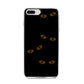 Darkness Eyes iPhone 8 Plus Bumper Case on Silver iPhone