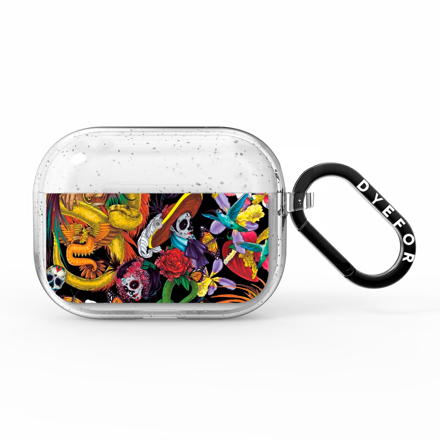 Day of the Dead AirPods Pro Glitter Case