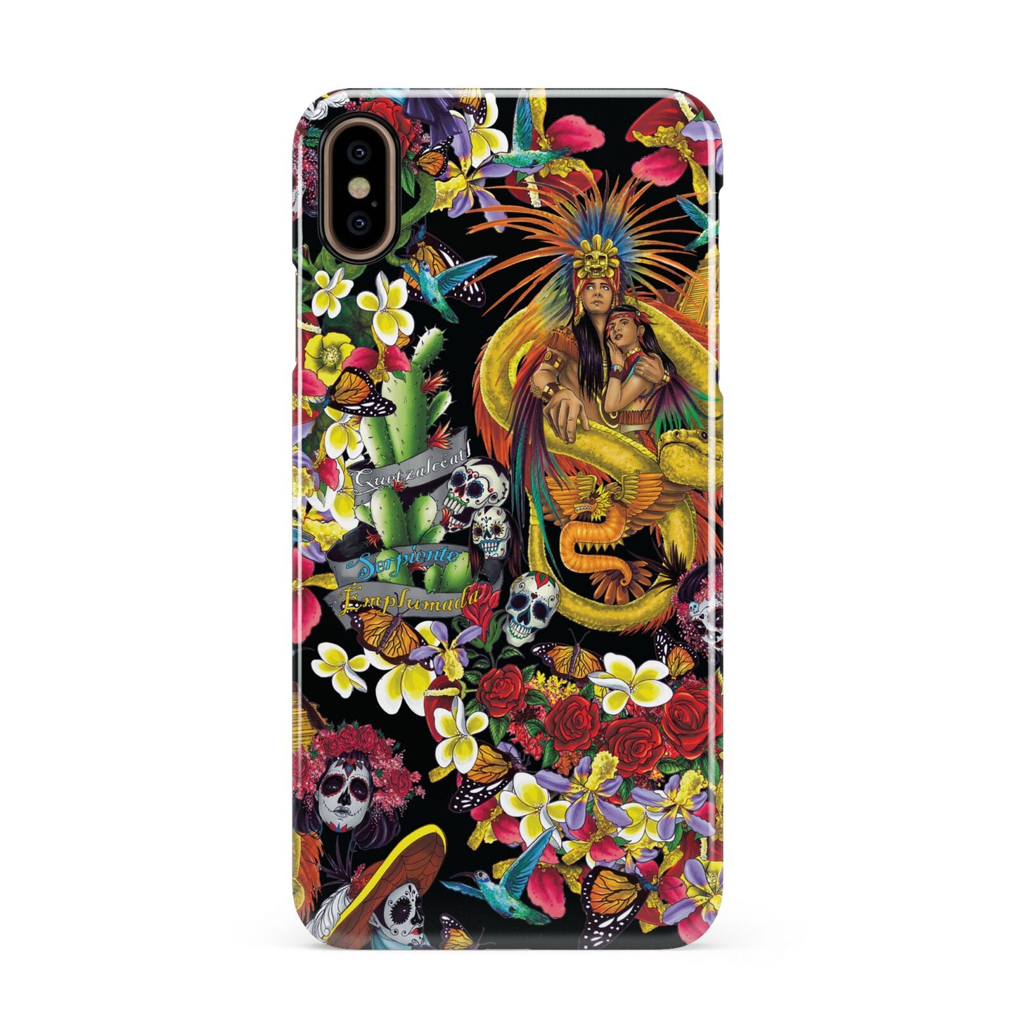 Day of the Dead Apple iPhone Xs Max 3D Snap Case