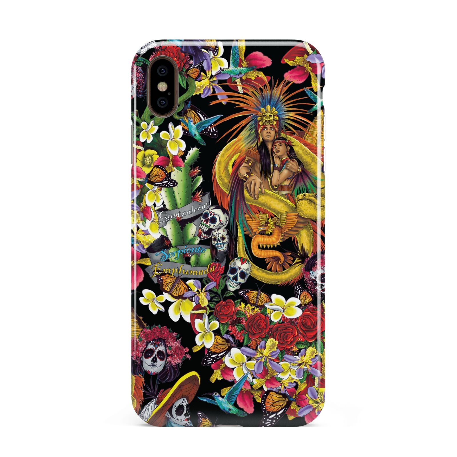 Day of the Dead Apple iPhone Xs Max 3D Tough Case