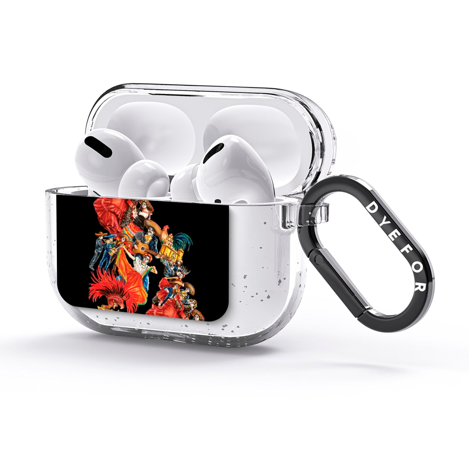 Day of the Dead Festival AirPods Glitter Case 3rd Gen Side Image