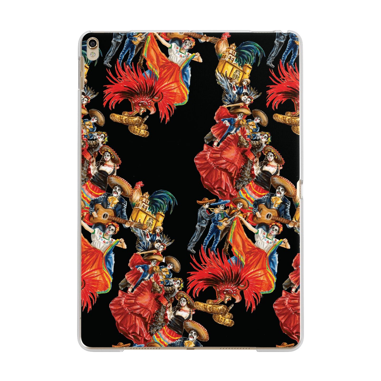 Day of the Dead Festival Apple iPad Gold Case