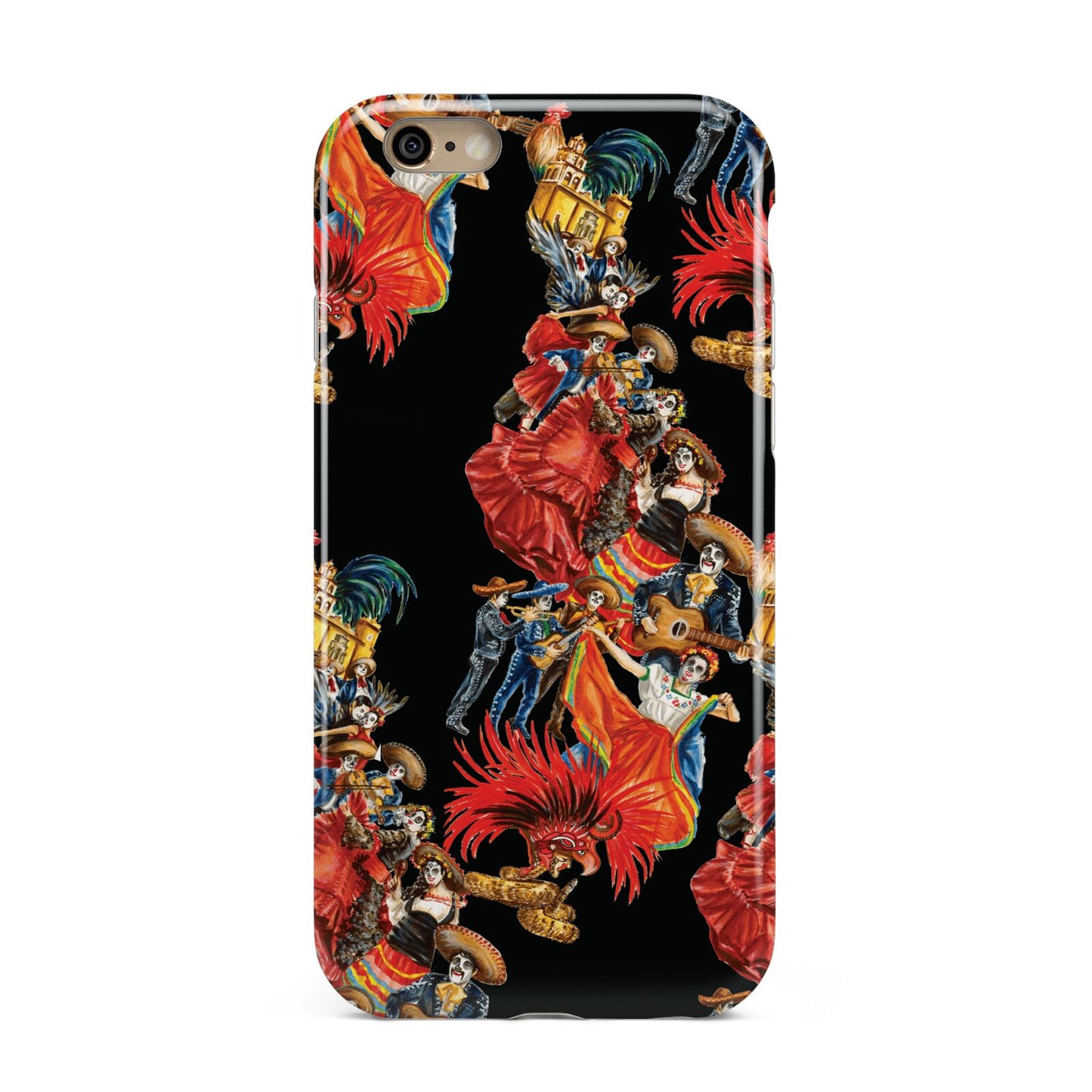 Day of the Dead Festival Apple iPhone 6 3D Tough Case