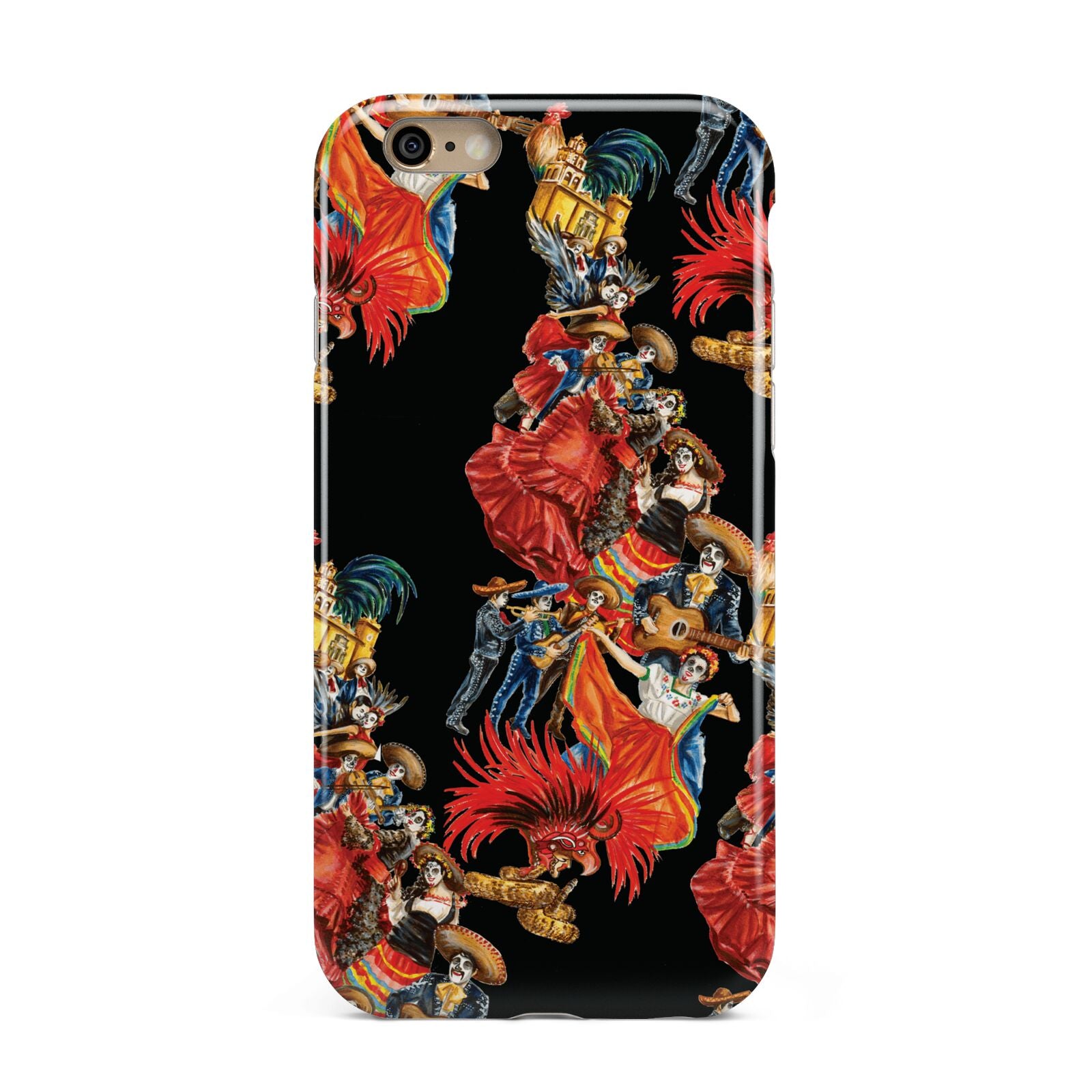 Day of the Dead Festival Apple iPhone 6 3D Tough Case