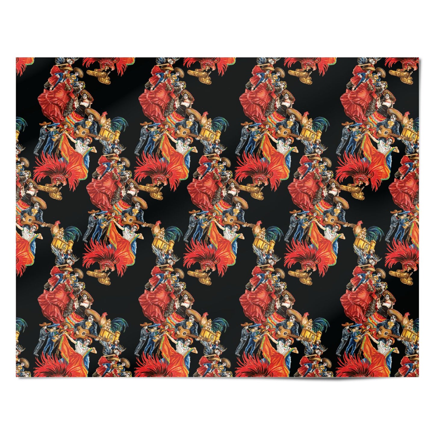 Day of the Dead Festival Personalised Wrapping Paper Alternative