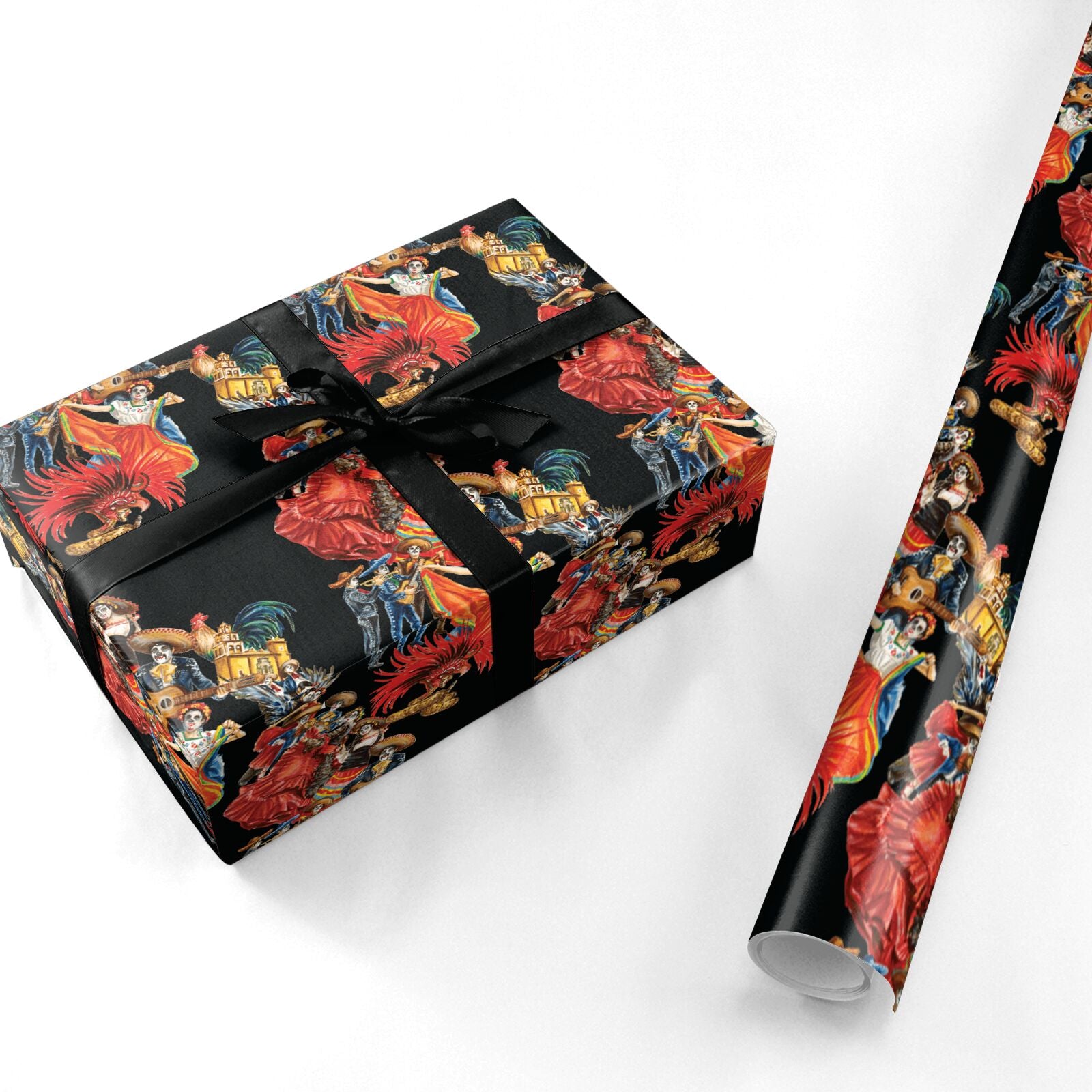Day of the Dead Festival Personalised Wrapping Paper