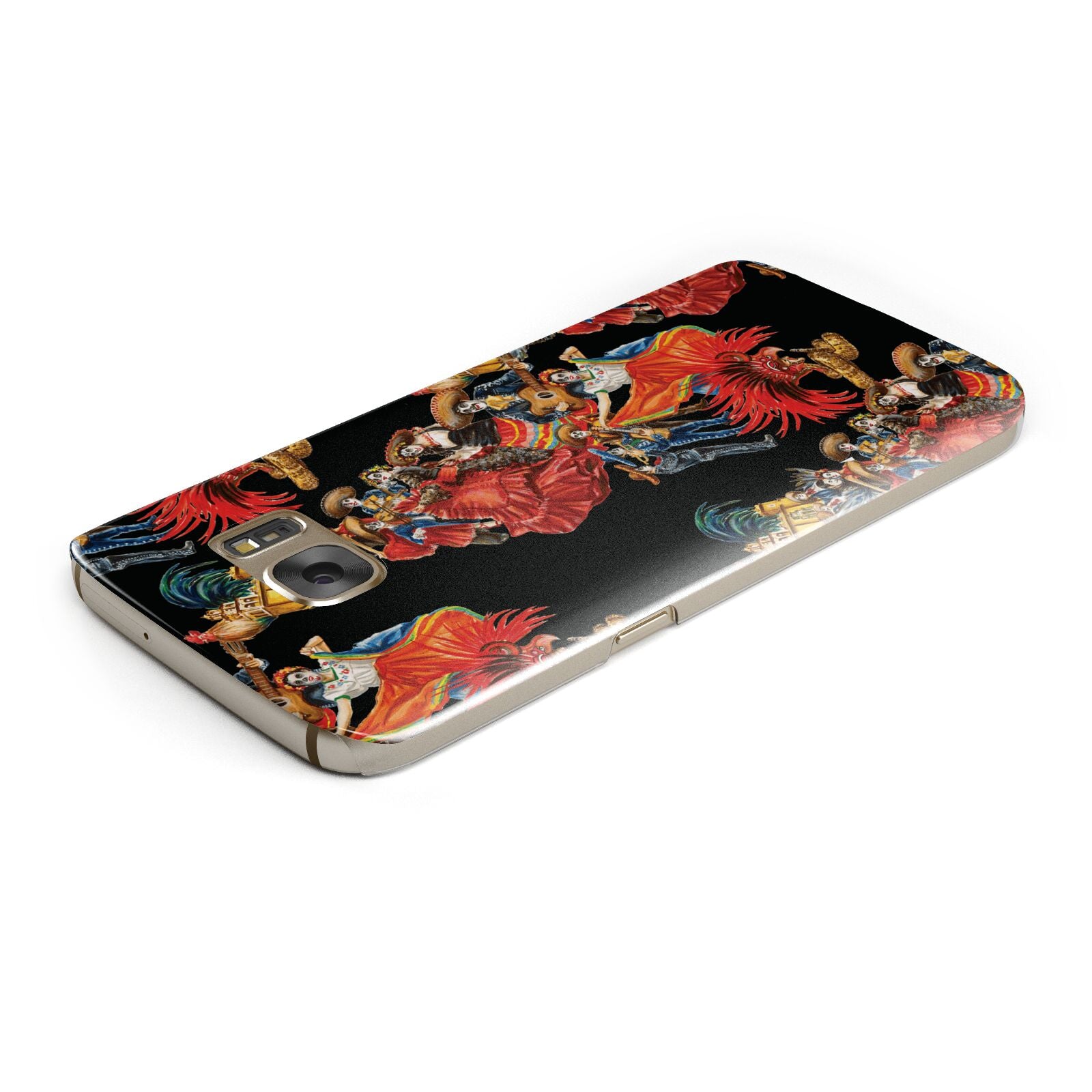 Day of the Dead Festival Samsung Galaxy Case Top Cutout